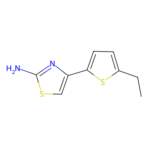 4-(5-Ethylthiophen-2-yl)thiazol-2-ylamine, min 95%, 1 gram