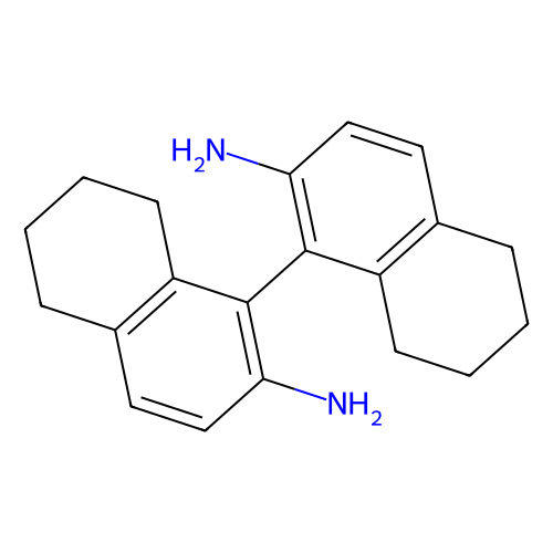 (S)-5, 5', 6, 6', 7, 7', 8, 8'-Octahydro-[1, 1'-binaphthalene]-2, 2'-diamine, min 98%, 1 gram