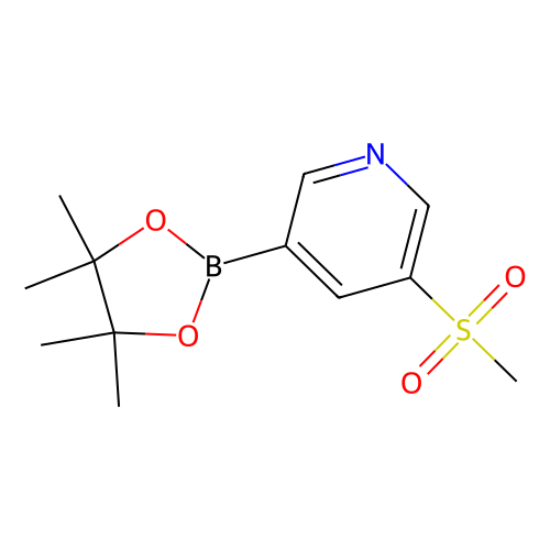 5-(Methylsulfonyl)pyridine-3-boronic acid pinacol ester, 1 gram