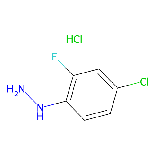 4-Chloro-2-fluorophenylhydrazine, HCl, min 98%, 100 grams