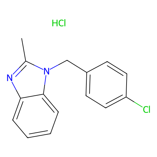 Chlormidazole Hydrochloride, 500 mg