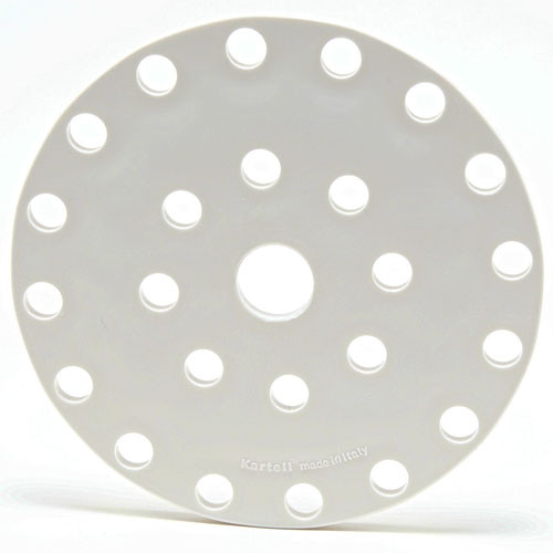 Kartell Desiccator Plate Accessory, 141mm, for DL-243025, case/10