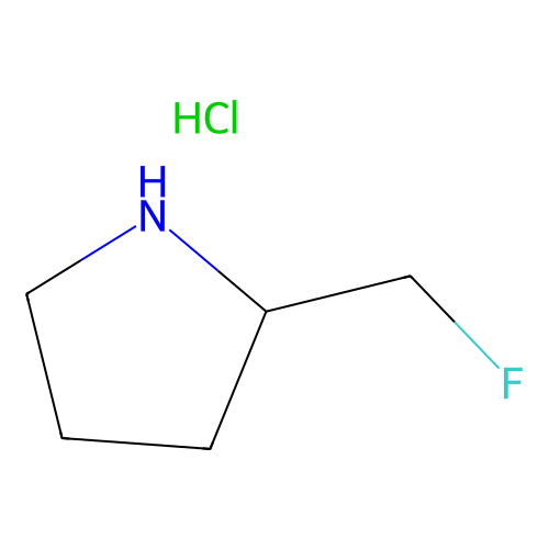 (2R)-2-(fluoromethyl)pyrrolidine hydrochloride, min 97%, 1 gram