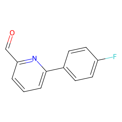 6-(4-Fluorophenyl)-2-pyridinecarboxaldehyde, min 97%, 1 gram