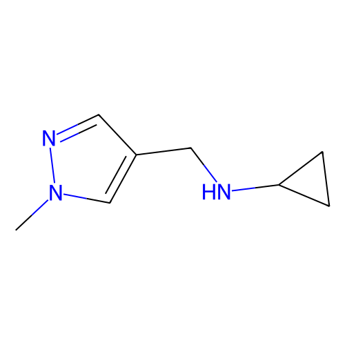 Cyclopropyl-(1-methyl-1H-pyrazol-4-ylmethyl)-amine, 500 mg
