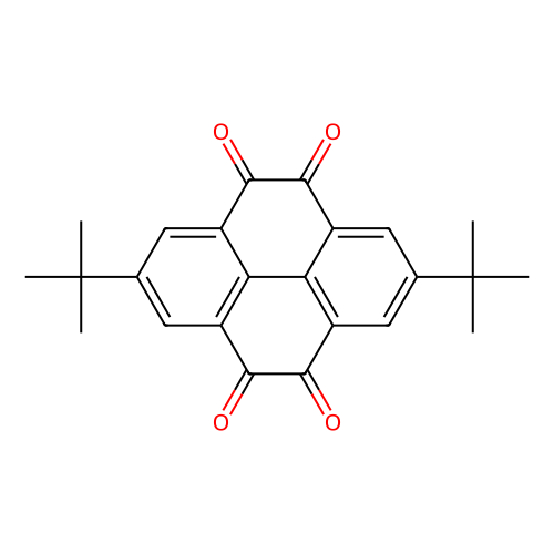 2, 7-Di-tert-butylpyrene-4, 5, 9, 10-tetraone, min 95%, 1 gram