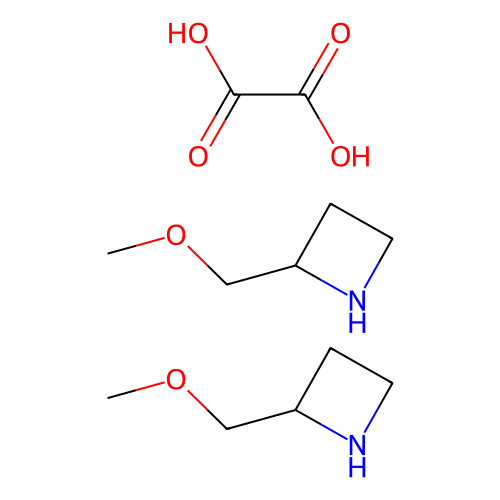 2-(methoxymethyl)azetidine hemioxalate, min 97%, 1 gram