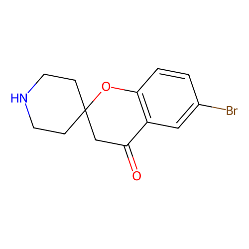 6-bromo-3H-spiro[1-benzopyran-2, 4'-piperidine]-4-one, min 95%, 1 gram