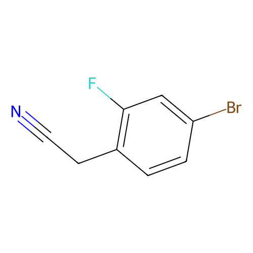 4-Bromo-2-fluorobenzyl cyanide, min 97%, 100 grams