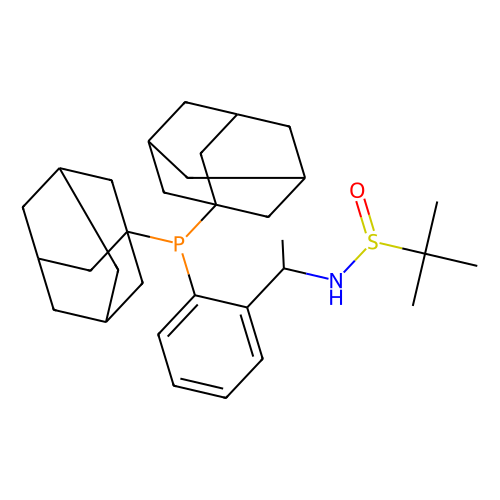 [S(R)]-N-[(1S)-1-[2-(Diadamantanphosphino)phenyl]ethyl]-2-methyl-2-propanesulfinamide, min 95%, 100 mg