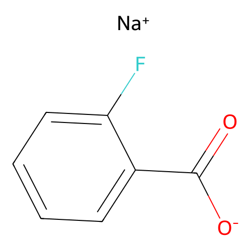 Sodium 2-fluorobenzoate, min 98%, 100 grams