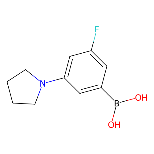 3-Fluoro-5-pyrrolidinophenylboronic acid, min 98%, 1 gram