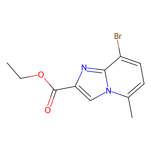 Ethyl 8-bromo-5-methylimidazo[1, 2-a]pyridine-2-carboxylate, min 98%, 1 gram