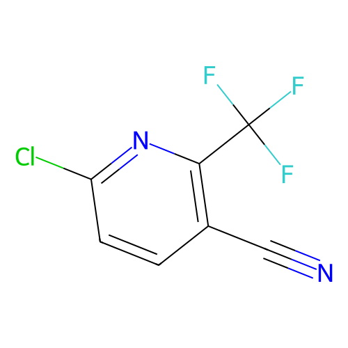 6-Chloro-2-(trifluoromethyl)nicotinonitrile, min 98%, 250 mg