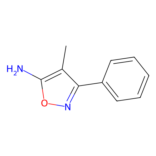 4-Methyl-3-phenylisoxazol-5-amine, 1 gram, Reagent Grade