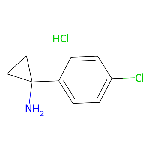 1-(4-Chloro-phenyl)-cyclopropylamine hydrochloride, 1 gram