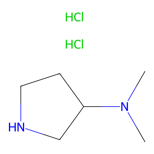 (S)-(-)-3-Dimethylaminopyrrolidine dihydrochloride, min 97%, 1 gram
