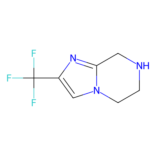 2-(Trifluoromethyl)-5, 6, 7, 8-tetrahydroimidazo[1, 2-a]pyrazine, 1 gram