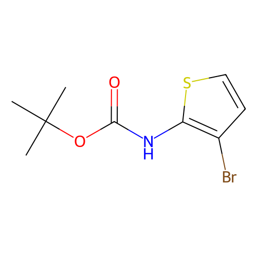 tert-butyl N-(3-bromothiophen-2-yl)carbamate, min 97%, 1 gram