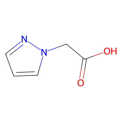 1H-pyrazol-1-ylacetic acid, min 95%, 1 gram