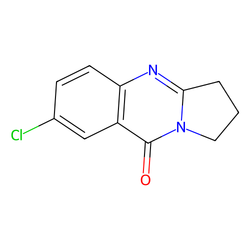 7-chloro-2, 3-dihydropyrrolo[2, 1-b]quinazolin-9(1H)-one, min 95%, 250 mg