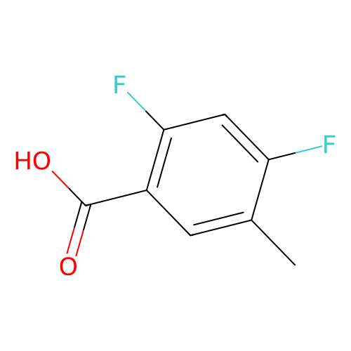 2, 4-Difluoro-5-methylbenzoic acid, min 98%, 1 gram