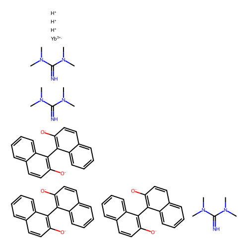 Tris[N, N, N, N-tetramethylguanidinium][tris(1S)-(1, 1-binaphalene)-2, 2-diolato]ytterbate Yb-HTMG-B, min 95%, 1 gram