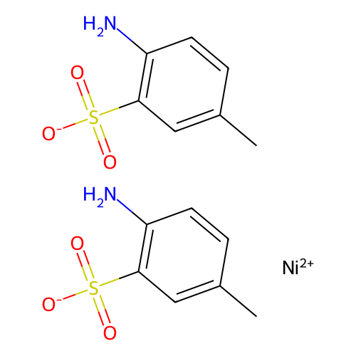 2-Amino-5-methylbenzenesulfonic Acid Nickel(II), min 95% (T), 25 grams