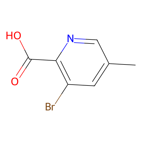 3-bromo-5-methylpyridine-2-carboxylic acid, min 95%, 10 grams