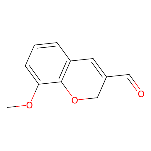 8-Methoxy-2H-chromene-3-carbaldehyde, 100 mg, Reagent Grade