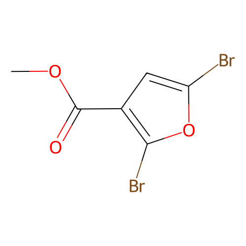 Methyl 2, 5-dibromofuran-3-carboxylate, min 95%, 1 gram