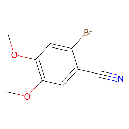 2-Bromo-4, 5-dimethoxybenzonitrile, min 97%, 1 gram