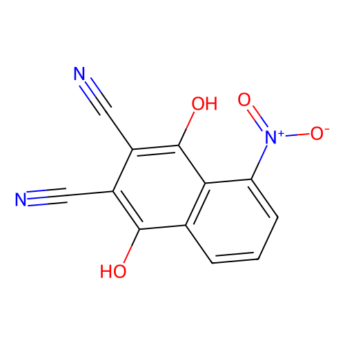 2, 3-Dicyano-1, 4-dihydroxy-5-nitronaphthalene, min 98% (HPLC)(N), 1 gram