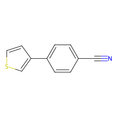 4-(3-Thienyl)benzonitrile, min 97%, 1 gram