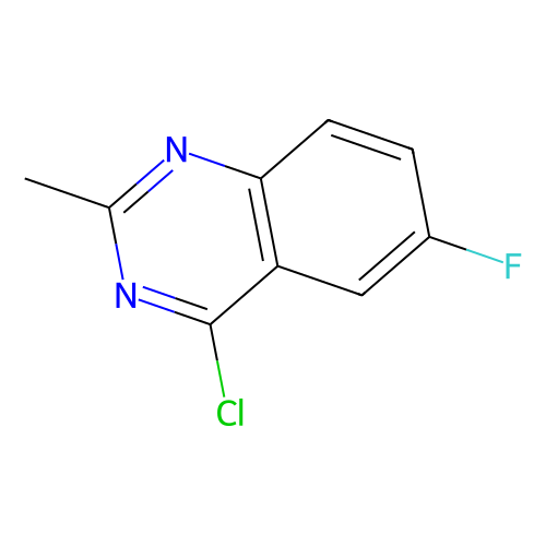 4-Chloro-6-fluoro-2-methylquinazoline, min 98%, 1 gram
