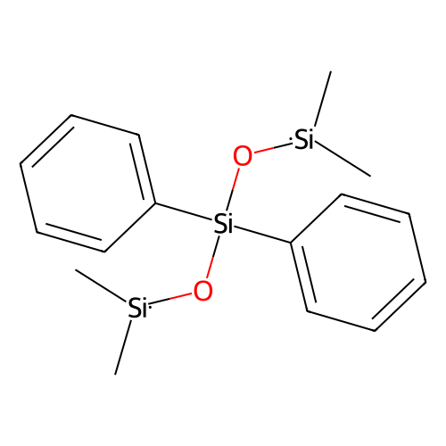 1, 1, 5, 5-Tetramethyl-3, 3-Diphenyl Trisiloxane, min 98%, 100 grams