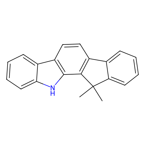 11, 12-Dihydro-12, 12-dimethylindeno[2, 1-a]carbazole, min 98%, 1 gram