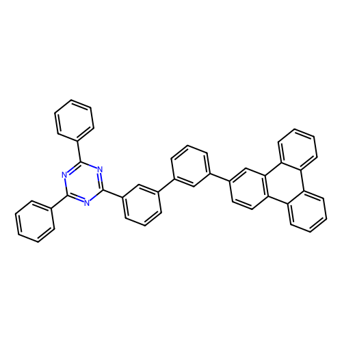 2, 4-Diphenyl-6-[3'-(2-triphenylenyl)[1, 1'-biphenyl]-3-yl]-1, 3, 5-triazine, 1 gram