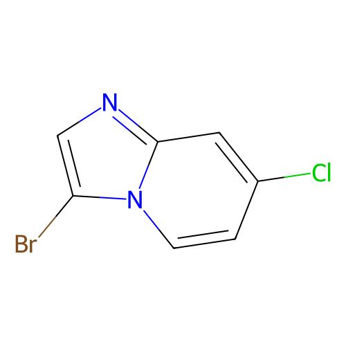 3-Bromo-7-chloroimidazo[1, 2-a]pyridine, min 98%, 1 gram
