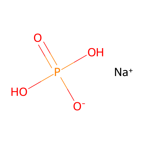 Biological Buffer, Sodium phosphate monobasic, 100 grams, USP Grade, anhydrous
