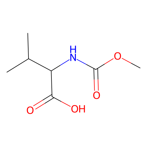 N-(Methoxycarbonyl)-L-valine, min 98% (HPLC), 100 grams