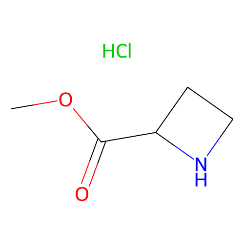 methyl (2S)-azetidine-2-carboxylate hydrochloride, min 97%, 1 gram