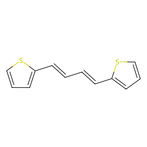 1, 4-Di(2-thienyl)-1, 3-butadiene (mixture of isomers), min 97% (GC), 1 gram