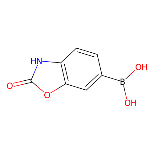 (2-Oxo-2, 3-dihydrobenzo[d]oxazol-6-yl)boronic acid, min 96%, 50 mg