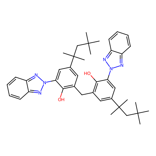 2, 2'-Methylenebis[6-(benzotriazol-2-yl)-4-tert-octylphenol], min 98%, 100 grams