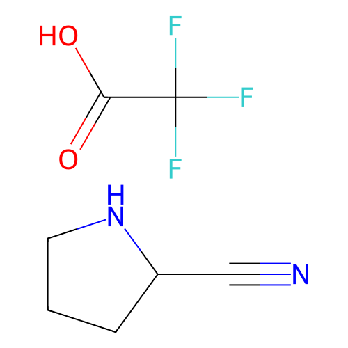 pyrrolidine-2-carbonitrile trifluoroacetate, min 97%, 1 gram