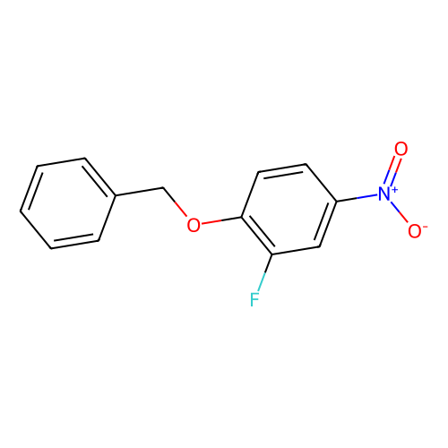 1-Benzyloxy-2-fluoro-4-nitrobenzene, min 97%, 1 gram