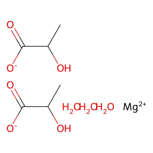 Magnesium L-lactate hydrate, min 95% (calc. based on dry substance, KT), 250 grams