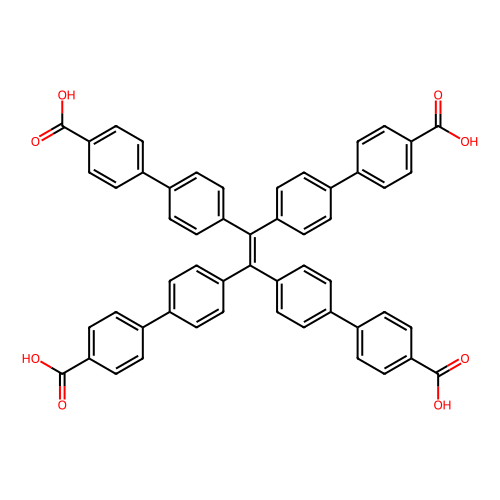 4', 4'', 4''', 4''''-(ethene-1, 1, 2, 2-tetrayl)tetrabiphenyl-4-carboxylic acid, min 97%, 1 gram