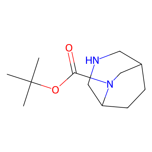 tert-Butyl 3, 6-diazabicyclo[3.2.2]nonane-6-carboxylate, min 95%, 100 mg